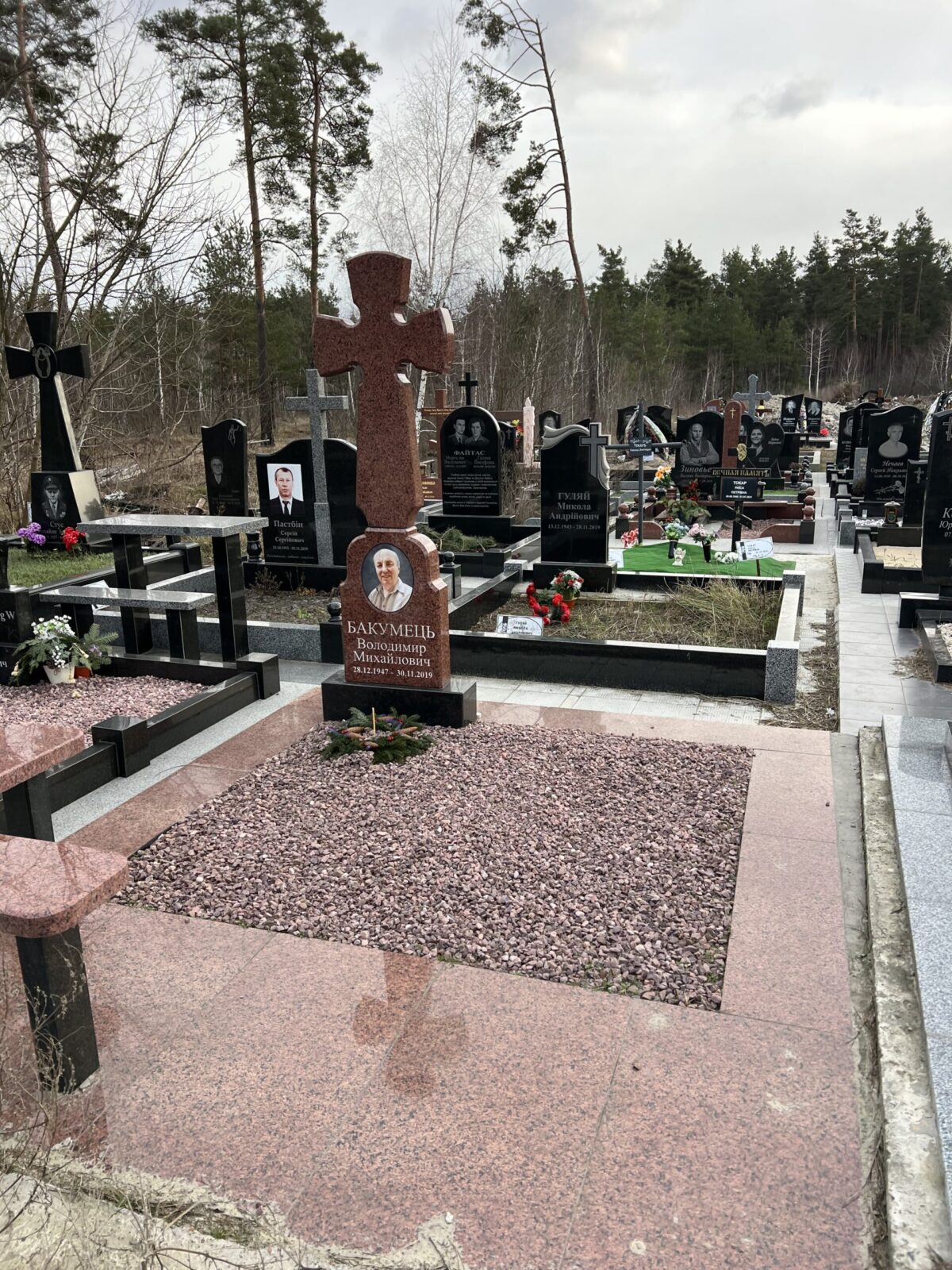 Памятник, Гранитный комплекс