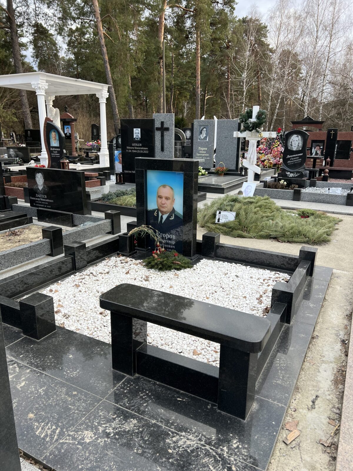 Памятник, Гранитный комплекс